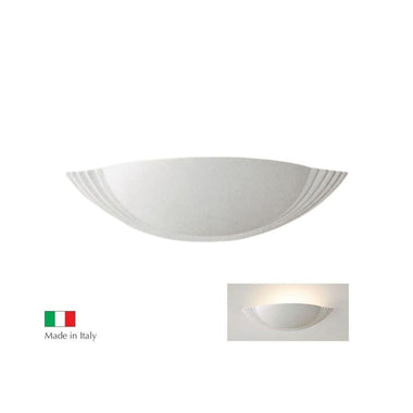 Domus BF-7592- Ceramic Two Way Interior Wall Light - Raw