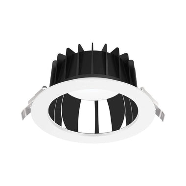 Domus EXPO - 10W/25W/35W LED Tri-Colour Dimmable Low Glare Polished Reflector Deepset Downlight IP44-Domus Lighting-Ozlighting.com.au