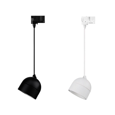 Domus MOON-TRK-PDT-TUBE - 6/9W LED Power Tri-Colour Switchable Dimmable Track Head Pendant