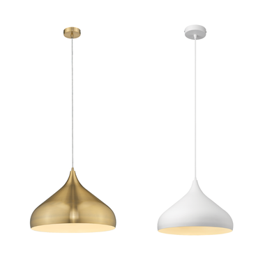 Domus NOVA-420 60W 240V Metal Pendant - GLOBE NOT INCLUDED