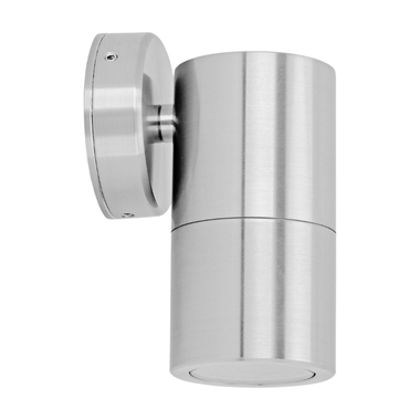 SCI SALT WATER - 6W LED GU10 Down Only Exterior Wall Light With Globe IP65 - Stainless Steel 3000K/5000K