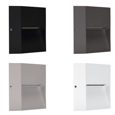 Domus ZEKE-4-12V-SQR 4W LED Steplight IP65 - REQUIRES DRIVER