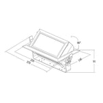 Lummax SF3040 - 40W LED Shop Fitter Adjustable Shop Lighter Downlight IP20 White-Lummax-Ozlighting.com.au