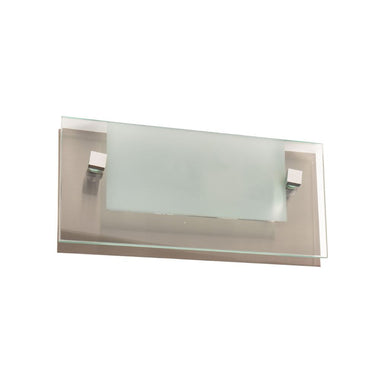 Lummax LM-019-WB - 1 Light Interior Square Half Wall Light Satin Chrome