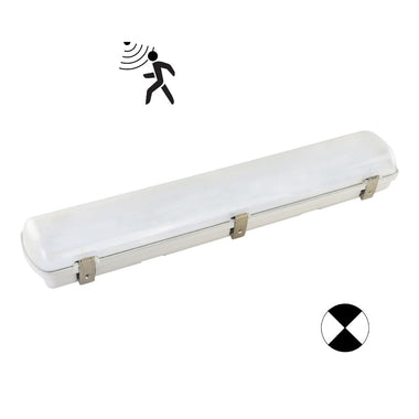 SCI CYCLONE-60-EM - 7W/14W LED Tri-Colour Weatherproof 600mm Emergency Batten IP65 with Optional Sensor-SCI-Ozlighting.com.au