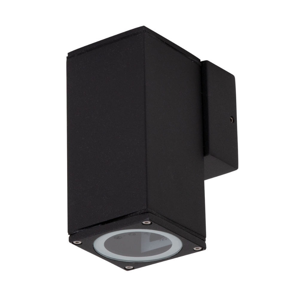 Domus ALPHA-1-WB - 6W 240V AC Exterior Wall-Mounted Light IP65 - BASE ONLY - LAMP NOT INCLUDED