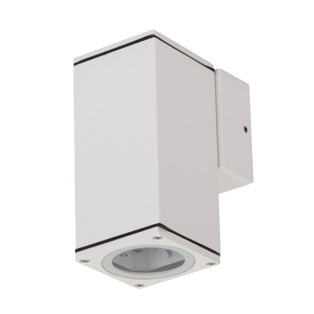 Domus ALPHA-1-WB - 6W 240V AC Exterior Wall-Mounted Light IP65 - BASE ONLY - LAMP NOT INCLUDED