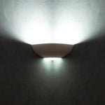 Domus BF-7949 - Ceramic Two Way Interior Wall Light - Raw