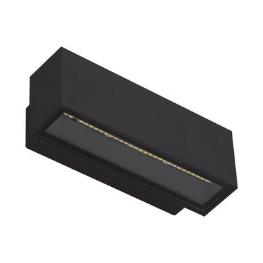 Domus BLOCK-12 (Black) - 12W 240V 3000k LED Wall Light IP65