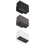 Domus BLOCK-6 - 6W LED Modern Exterior Up/Down Wall Light IP65