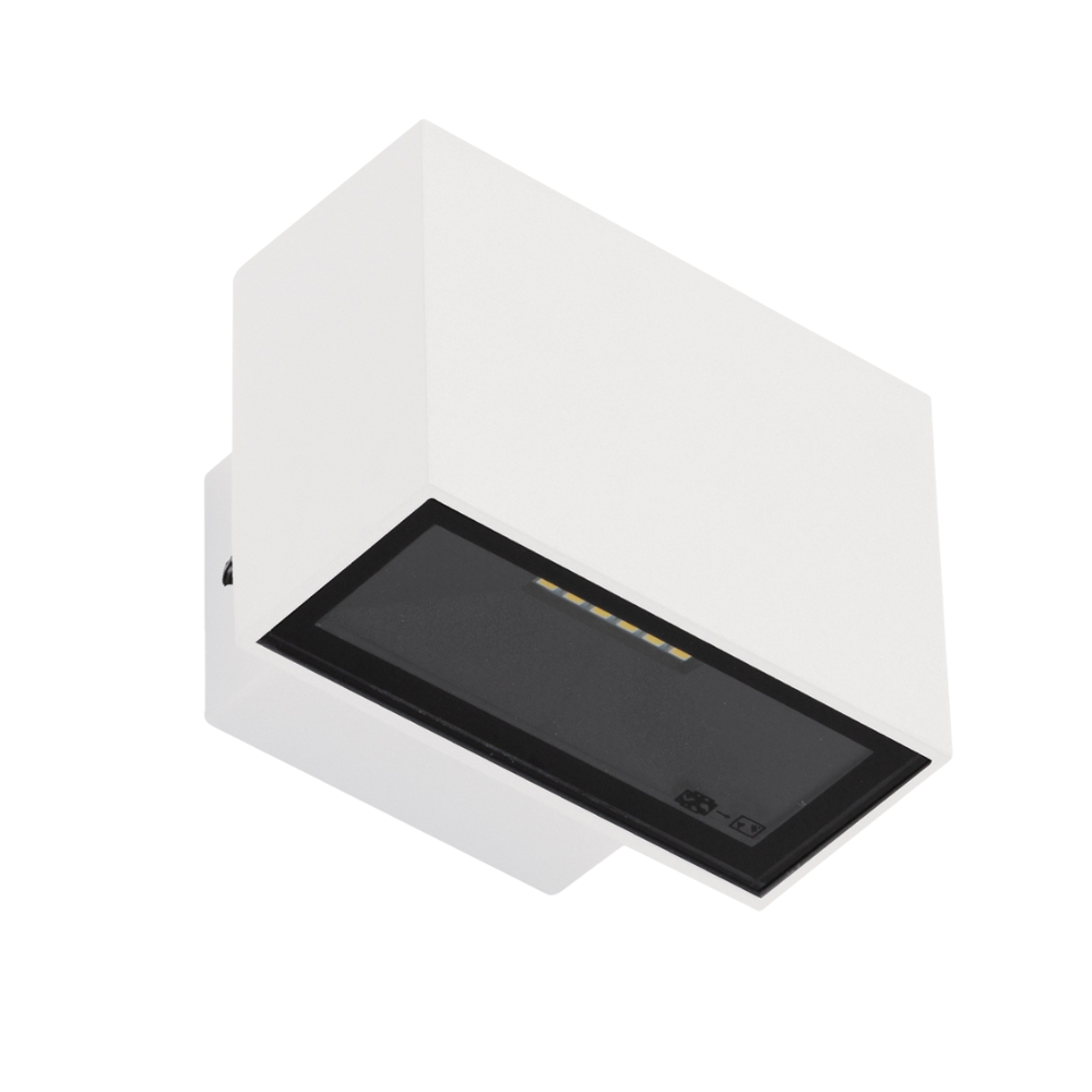 Domus BLOCK-6 - 6W LED Modern Exterior Up/Down Wall Light IP65