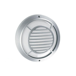 Boluce BL-1009 LEM - Exterior Large Round Bunker Light with Grille Fascia IP55 White