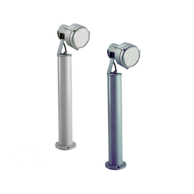 Boluce BL-1087 SPARK-1 - Exterior 700mm Bollard Light With PAR30 Spotlight With Grille IP55 Silver