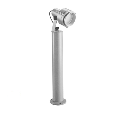 Boluce BL-1088 SPARK-1 - Exterior 700mm Bollard Light With PAR30 Spotlight IP55 Silver