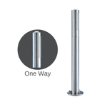 Boluce BL-2034 ARES INOX - Exterior 580mm One Way Bollard Light IP44 316 Stainless Steel