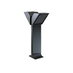 Boluce BL-2098 SELECTA - Exterior Small 850mm Twin Bollard Light With Grille IP54