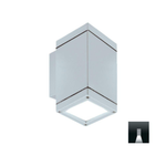 Boluce BL-9015 BLITZ QUAD - Modern GU10 Exterior Square Down Only Wall Light IP65 Silver