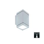 Boluce BL-9015 BLITZ QUAD - Modern GU10 Exterior Square Down Only Wall Light IP65 Silver