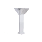 Boluce BL-2098 SELECTA - Exterior Small 850mm Twin Bollard Light With Grille IP54