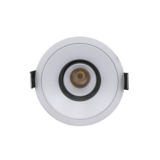 CoLab BONO-A75 - 6W LED Single Colour Dimmable Mini Adjustable Deepset Downlight IP44 3000K