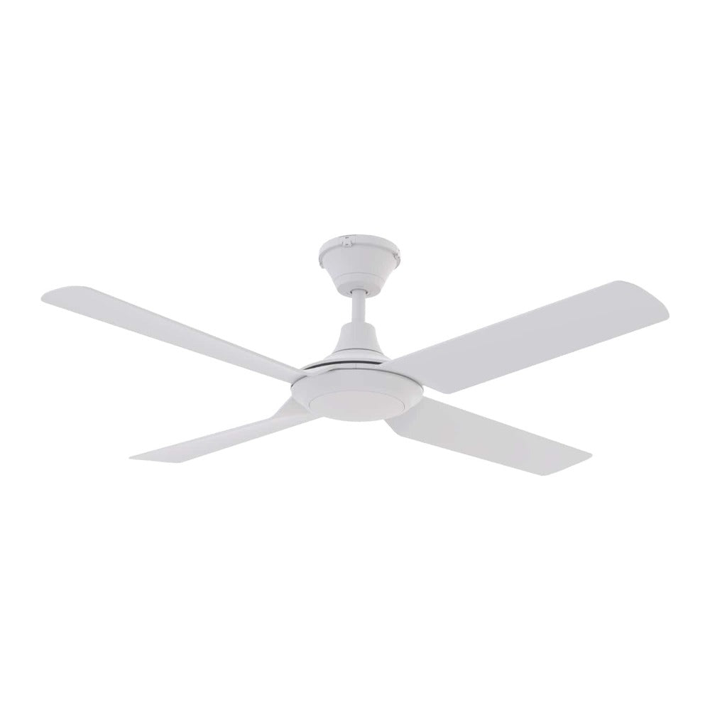Domus FRESCO-52-LIGHT - 4 Blade 52" 1320mm DC IP66 Outdoor Ceiling Fan with Switchable CCT LED Light-Domus Lighting-Ozlighting.com.au