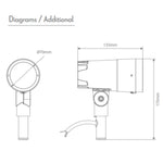 Domus KIRA - 6W Exterior LED Adjustable Spike Light Lens Zoomable 12V - DRIVER REQUIRED-Domus Lighting-Ozlighting.com.au