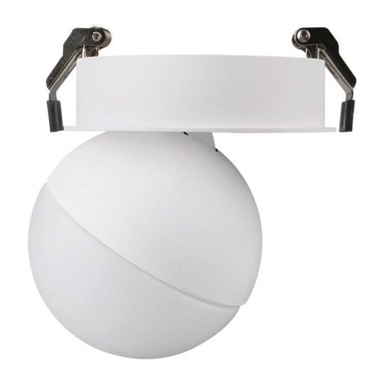 Domus MOON-REC - 6/9W LED Power/Tri-Colour Switchable Dimmable Semi-Recessed Downlight-Domus Lighting-Ozlighting.com.au