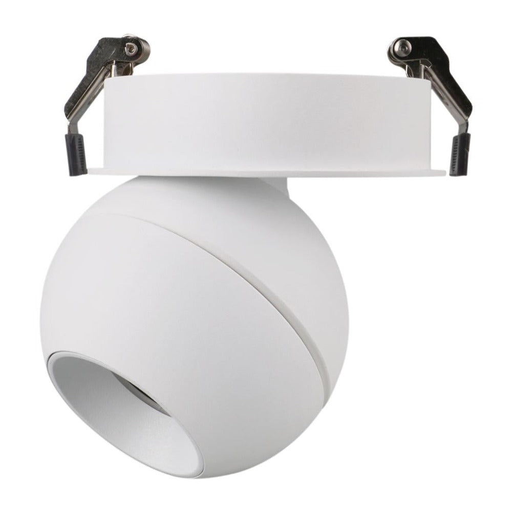Domus MOON-REC - 6/9W LED Power/Tri-Colour Switchable Dimmable Semi-Recessed Downlight-Domus Lighting-Ozlighting.com.au