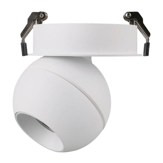 Domus MOON-REC - 6/9W LED Power/Tri-Colour Switchable Dimmable Semi-Recessed Downlight-Domus Lighting-Ozlighting.com.au