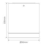 Domus NEO-SM - 13W/25W/35W LED Dimmable Surface Mount Downlight IP54-Domus Lighting-Ozlighting.com.au