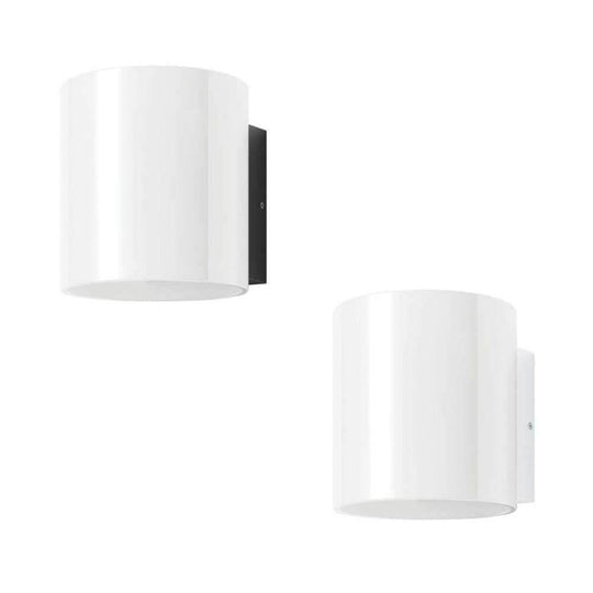 Domus WHISPER - 10.5W LED Modern Exterior Up/Down Wall Light IP65-Domus Lighting-Ozlighting.com.au