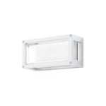 Domus YORK-7 - 7W LED Modern Exterior Flush Wall Light IP65 - 3000K/5000K-Domus Lighting-Ozlighting.com.au
