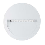 Domus ZAC-4-RND - 4W 12V DC LED Exterior Round Recessed Step Light IP65 - DRIVER REQUIRED-Domus Lighting-Ozlighting.com.au
