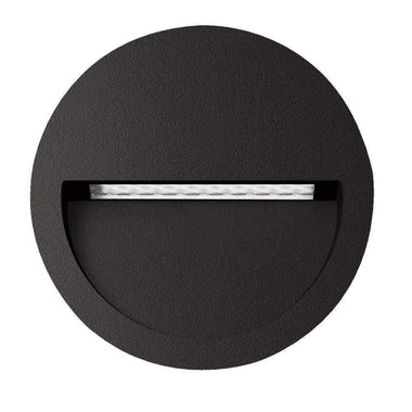 Domus ZAC-4-RND - 4W LED Exterior Round Recessed Step Light IP65-Domus Lighting-Ozlighting.com.au