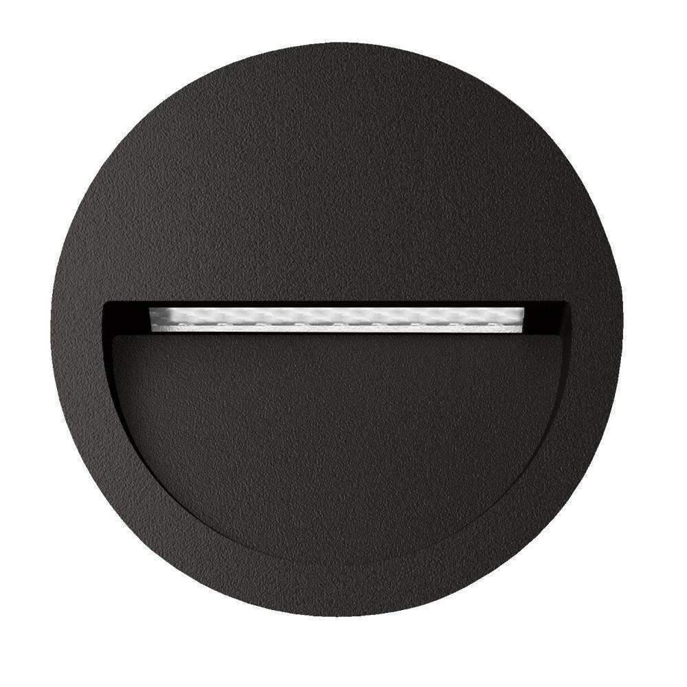 Domus ZAC-4-RND - 4W LED Exterior Round Recessed Step Light IP65-Domus Lighting-Ozlighting.com.au