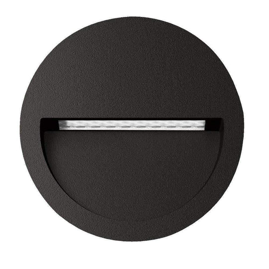 Domus ZAC-4-RND - 4W LED Exterior Round Recessed Step Light IP65-Domus Lighting-Ozlighting.com.au