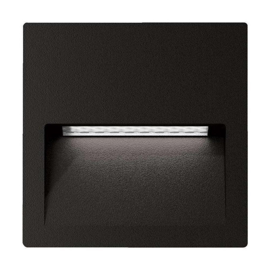 Domus ZAC-4-SQR - LED Exterior Square Recessed Step – Domus Lighting