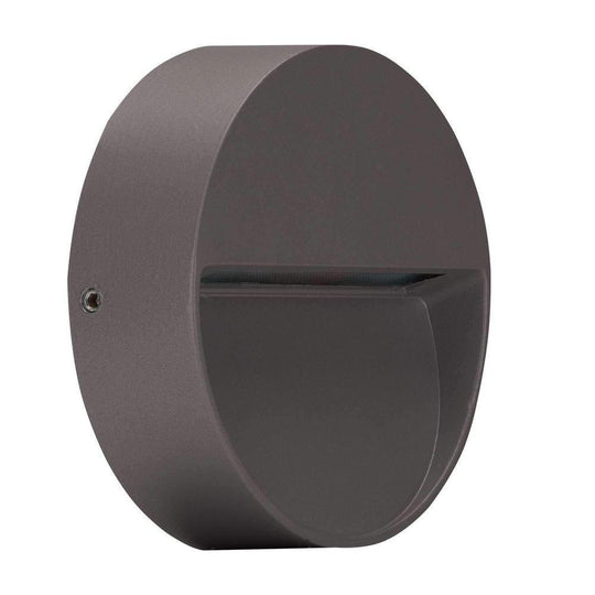 Domus ZEKE-4-RND - 4W LED Exterior Round Surface Mount Step Light IP65-Domus Lighting-Ozlighting.com.au
