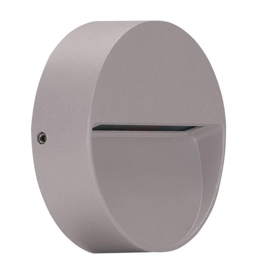 Domus ZEKE-4-RND - 4W LED Exterior Round Surface Mount Step Light IP65-Domus Lighting-Ozlighting.com.au