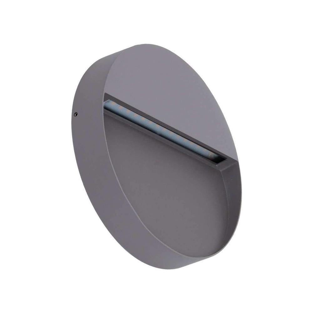 Domus ZEKE-9-RND - 9W LED Exterior Round Surface Mount Step Light IP65-Domus Lighting-Ozlighting.com.au
