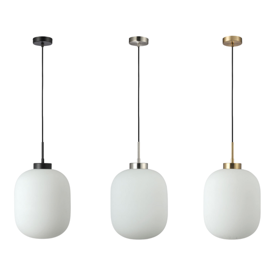 Domus FLAUNT-OPAL - Opal Oval Glass Pendant