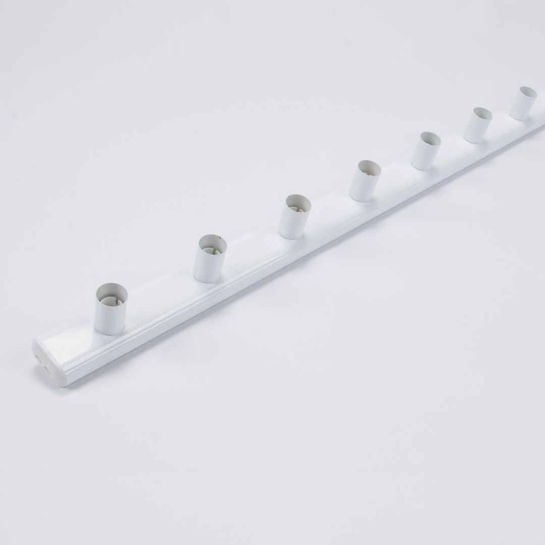 Domus HL-804-7 - 240V 7 Bulb Hollywood Vanity Light - 76cm