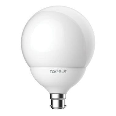 Domus KEY-G120 - 17W LED G120 Spherical Shape Frosted Glass Globe - B22 6500K