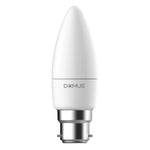 Domus KEY-CAN-FROST-B15 6W 240V 2700K LED Globe