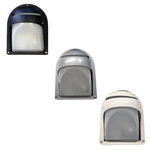 Lummax LM-1605 - Exterior Mini Curved Bunker Wall Light With Eyelid Fascia IP54