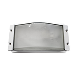 Lummax LM-1801 - Rectangle Exterior Bunker Ceiling/Wall Light With Plain Open Fascia IP44