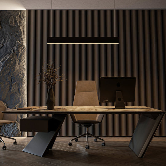 Domus MAX-35 - 1700mm LED Tri-Colour Dimmable Linear Pendant - TRIO