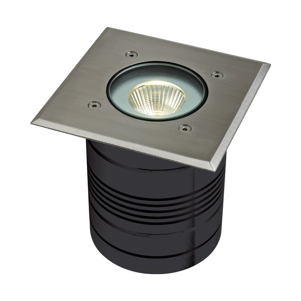 Domus MODULA-SQR - 9W 24V DC LED Square Inground Light Aluminium IP65 - DRIVER REQUIRED