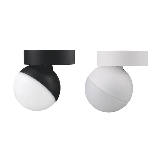 Domus MOON-SM-OPAL - 6/9W LED Power Tri-Colour Switchable Dimmable Surface Mount Downlight