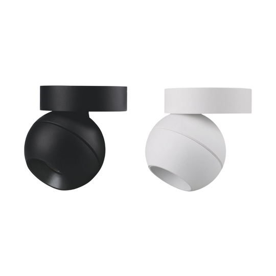 Domus MOON-SM-SPOT - 6/9W LED Power Tri-Colour Switchable Dimmable Surface Mount Downlight